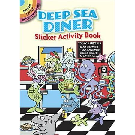 Deep Sea Diner Sticker Activity Book (Best Diners In Ct)