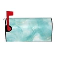 thumbnail image 2 of Lsque Blue Marble Mailbox Cover Standard Size ,Magnetic Mailbox Covers Post Wraps Letter Box Cover -25.5x21 in, 2 of 9