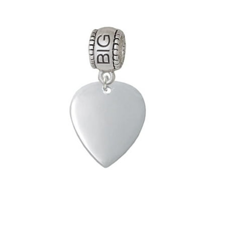 Large Guitar Pick - Big Sister Charm Bead