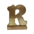 thumbnail image 3 of Jeco HD-HA023-H Decorative Letter H, Champagne, 3 of 7