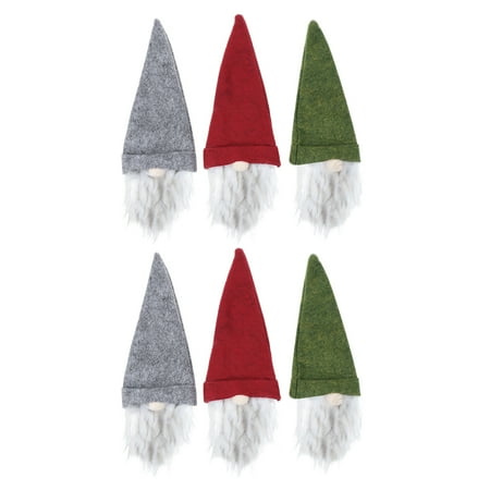 

FRCOLOR 6pcs Dustproof Bottle Sleeves Festive Party Props Funny Wine Bottle Covers