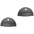 thumbnail image 1 of Par de Manijas Puerta Exterior H100 2006 A 2010 Dodge Generica, 1 of 4