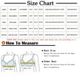 thumbnail image 2 of Bigersell Women Padded Sport Bra Womens Plue Size Adjust Full Cup No Underwire Cotton Breathable Underwear Female Nylon Girls Bra Plus Training Bra, Style 1114, Black M, 2 of 5
