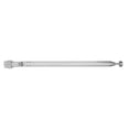 thumbnail image 1 of Antenas de Radioaficionados Antenas telescópicas masculinas, Antena telescópica, Plata Duradera para la Comunicación de Radio FM Radio TV Limesdr Antena, 1 of 7