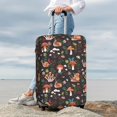 thumbnail image 7 of Disketp Mushroom Snail Elastic Travel Luggage Cover Travel Suitcase Protective Cover For Trunk Case Apply To 18''-32'' Suitcase Cover-Medium, 7 of 7