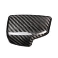 thumbnail image 2 of NS Real Carbon Fiber Gear Shift Knob Cover Sticker Trim for Audi A4/A5 2017-2018, for Audi Q7 2016-2018, 2 of 5