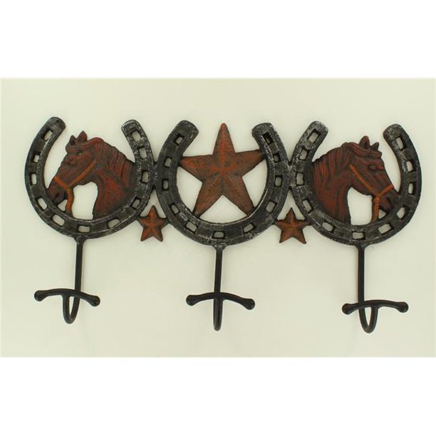 M&amp;F Western 94969 3 Hours Shoe Hooks Wall Decor Walmart