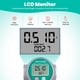 thumbnail image 4 of Medidor de flujo digital GRYVOZE para agua y combustible, 3/4 pulgadas, 1-50 LPM, IP68, 4 of 7