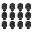 thumbnail image 2 of Hose Adapter, Tight Thread  Sealing Faucet Connector, Black For Washing Machine Dishwasher Garden Hose Kitchen, 2 of 8