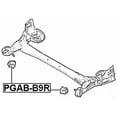 thumbnail image 2 of Febest REAR CROSSMEMBER BUSHING # PGAB-B9R OEM 5131.H1, 2 of 2