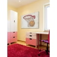 thumbnail image 3 of "Basketball Swish" Painting Print on Wrapped Canvas, 3 of 5