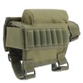 thumbnail image 1 of Bolsa de munición para rifle con culata de nailon, soporte para escopeta, reposa mejillas (verde militar), 1 of 3
