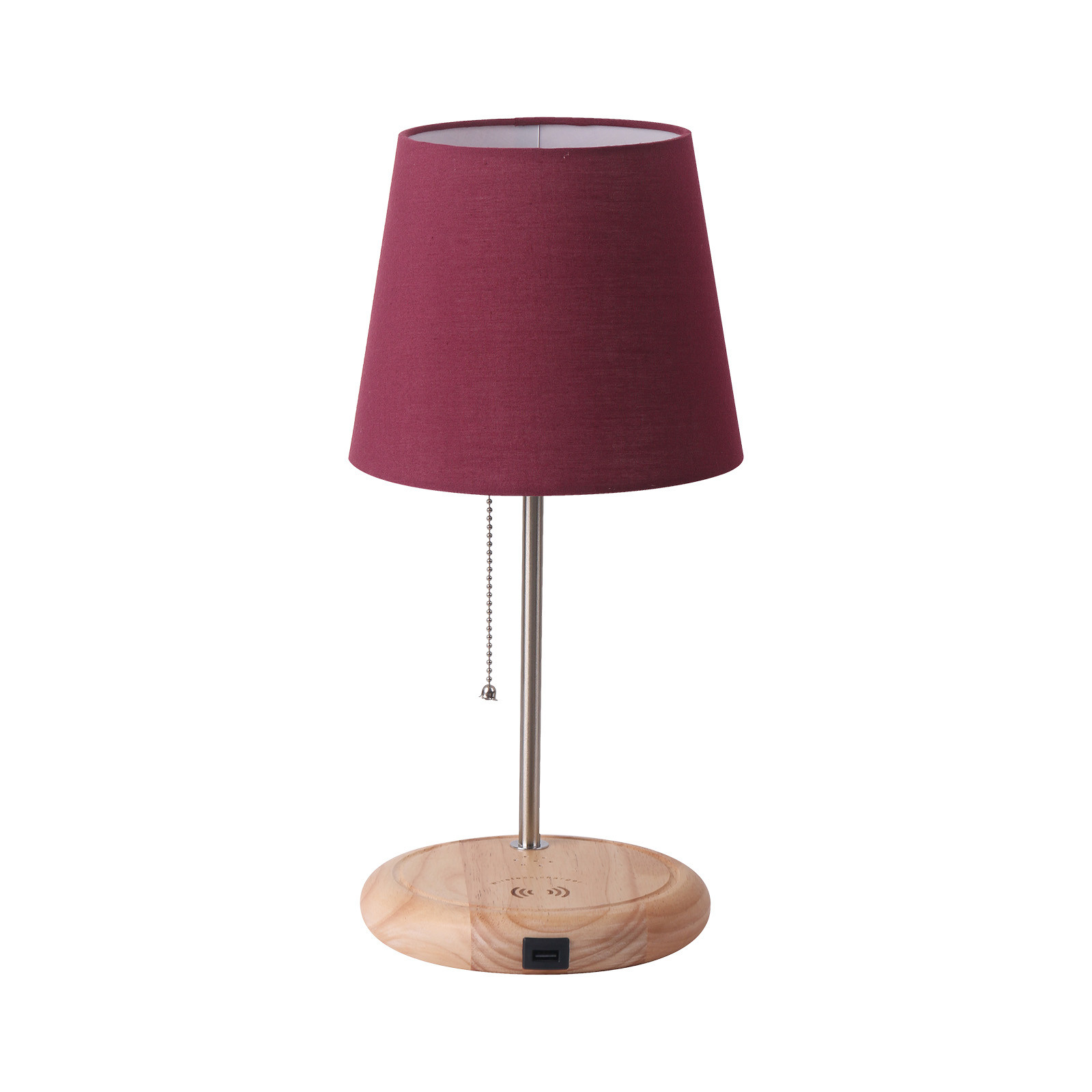 aubergine bedside lamps