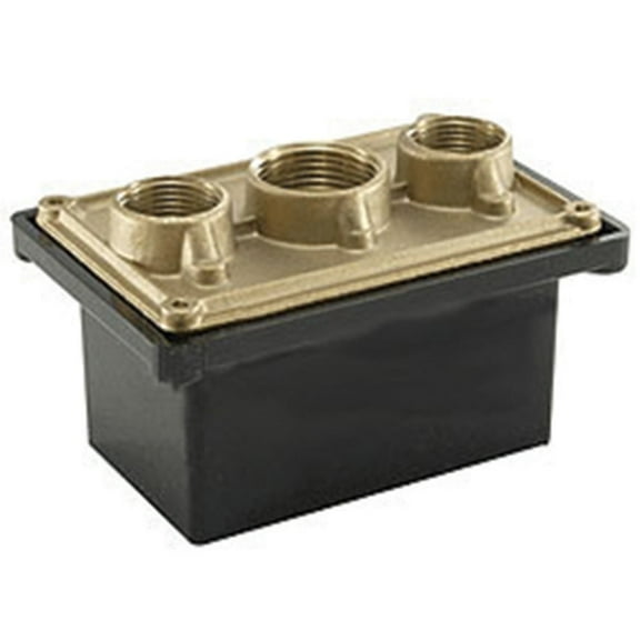 78310600 Pentair Junction Box Brass Base Polycarbonate Cover