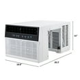 thumbnail image 5 of YODOLLA 12000 BTU Window Air Conditioner, Energy-Saving Window AC Unit, U-Shaped AC Unit, Cools up to 350 Sq. Ft.Ultra Quiet (38 dB), 5 of 10