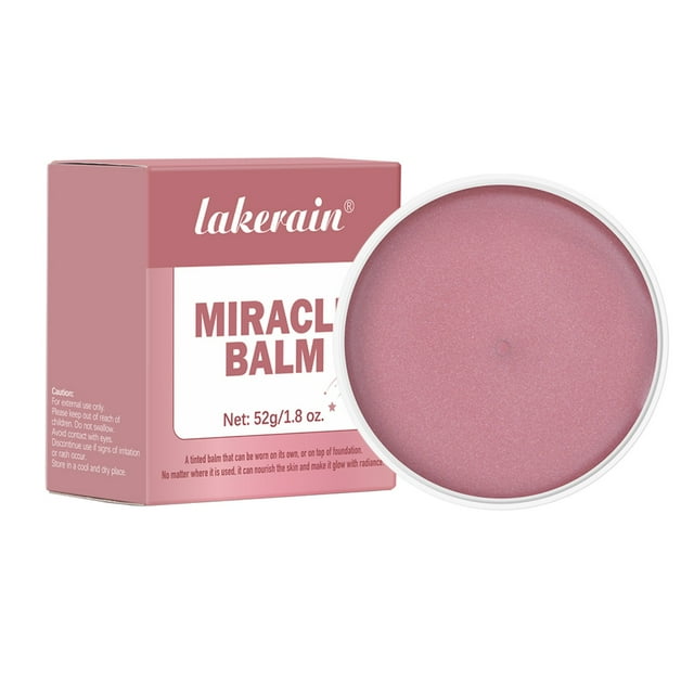 potrochi Miracle Balm, Cream Blush for Cheeks, Blush Balm Face Makeup, Radiant Finish, Hydrating, Creamy, Lightweight & Blendable Color, Face Balm