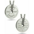 thumbnail image 3 of Men's Weight Plate Necklace-Romans 8:37 by Shields of Strength, 3 of 4