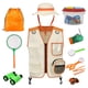 thumbnail image 1 of 12 piezas de de explorador al aire libre, juguetes de regalo, juego de binoculares para , juego de exploración al aire libre para de Naranja Hugo chaleco, 1 of 7