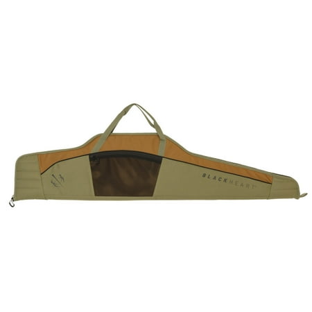 Black Heart Cardiac Soft Scoped Rifle Case 48 Olvie Brown