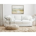 thumbnail image 7 of Kate and Laurel Sylvie Beaded Tranquil Landscape I Vintage Framed Canvas Wall Art by Amy Lighthall, 31.5x41.5 Gold, Abstract Nature Painting Art for Wall, 7 of 7