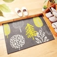 thumbnail image 1 of ShenMo Tapis de Porte Intérieur Gris Tapis d'Entrée Lavable en Machine Antidérapant Absorbant Tapis d'Escalier Intérieur Tapis d'Extérieur Design Anti-Poussière 45x70cm, 1 of 5