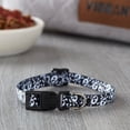 thumbnail image 2 of Vibrant Life Patterned Dog Collar, Skull and Bones, Black, Small, 2 of 8