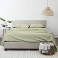 thumbnail image 5 of Linen Market 4 Piece Sheet Set Patterned, California King, Puffed Chevron Sage, 5 of 5