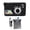 Black, variant on M Buder 2.8in 4K 64MP HD Digital Camera 20X Zoom Autofocus Portable Vlogging Camera for Girls Boys Teenagers Black - 4.3 inches / 11 cm