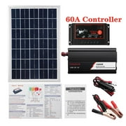 New Arrival 1000W Solar Panel System Solar Panel 60A Charge Controller Solar Inverter Kit Complete Power Generation Solar Panel Suitcase