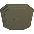 thumbnail image 3 of Ekena Millwork 25 1/4"W x 17 1/4"H x 1 3/4"P Felix Ceiling Medallion, Hand-Painted Painted Turtle, 3 of 5