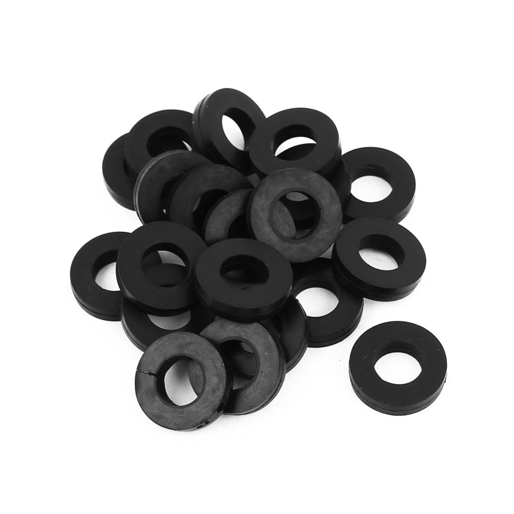 9 x 18 x 4mm ORing Hose Gasket Flat Rubber Washer Lot for Faucet