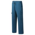 thumbnail image 3 of Bcfgryg Male Casual Solid Trouser Full Length Side Pockets Drawstring Pant Trouser Men's Straight Leg Casual Pants, 3 of 5