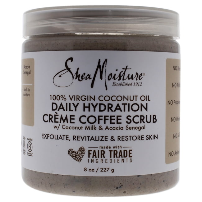 Shea Moisture 100 Virgin Coconut Oil Daily Hydration Creamy Sugar Body