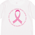 thumbnail image 4 of Inktastic Fight Against Breast Cancer Girls Long Sleeve Toddler T-Shirt, 4 of 5