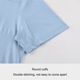 thumbnail image 5 of cfhntfmh Men's Casual Quarter Zipper Active Tshirts Short Sleeve Athletic Pullover Quick Dry Running Outdoor Shirt, 5 of 6