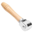 thumbnail image 2 of Sailing Herramienta De Laminación De Bordes De Mango De Madera Para Artesanía De Cuero DIY - Plata S 26mm/1.02in, 2 of 10