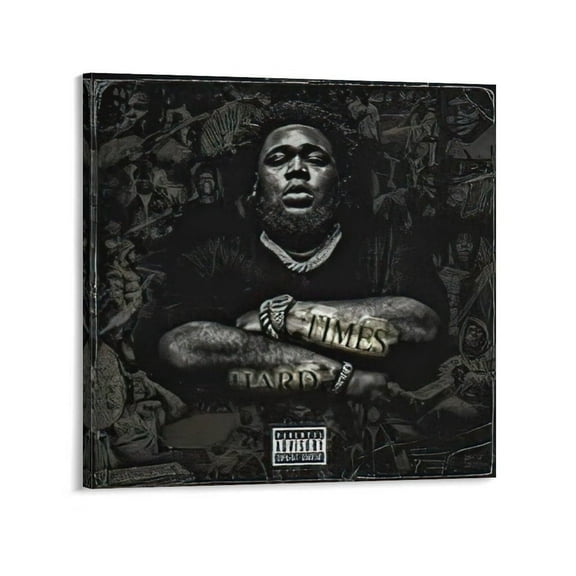 Rod Wave Album Cover Poster (6) Canvas Poster Bedroom Decor Landscape Office Room Decor Gift