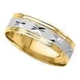 thumbnail image 1 of 14k Two Tone Gold 6-mm Men's Wedding Band, 1 of 1