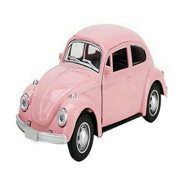 ZAXARRA Lovely Vintage Beetle Car Model Cool Decoration Cute Figurines