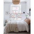 thumbnail image 2 of Nautical Ocean Sheer Curtains for Bedroom Living Room Window Tier Curtain 24 Inch Length, Rod Pocket Voile Drapes Kitchen Curtains Small Half Window 2 Panels Sea Turtle Starfish Coral Shell Seahorse, 2 of 5