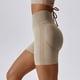 thumbnail image 3 of Gibobby Falda Shorts Mujer Pantalones cortos de yoga de fitness para mujer Pantalones cortos de equitación de de cintura alta Pantalones cortos de levantamiento de cadera de v(Gris, XL), 3 of 5