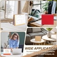 thumbnail image 6 of Uxcell 2 Pack Blank Desk Calendar Base, Flip Calendar Standing 8.3 x 6.7" Pearl Paper Small Desk Calendar for DIY Home Office Desktop Accessory Decor Monthly Planner, Sky Blue, 6 of 6