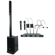 JBL EON ONE MK2 Rechargeable Line Array DJ PA Speaker+2 Handheld+2 Headset Mics