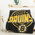 thumbnail image 2 of The Northwest Group  Boston Bruins 50" x 60" Campaign Fleece Throw, 2 of 2