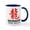 White/Navy Inside, variant on CafePress - Chinese Astrology Dragon Mug - 11 oz Ceramic Mug - Novelty Coffee Tea Cup