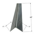 thumbnail image 6 of Brushed 304 Stainless Steel Corner Guards, 20ga, 48in Long, 6 of 17