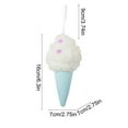 thumbnail image 3 of Light Blue Pink Yellow Foam Macaron Christmas Tree Ornament Hanging Decoration Party Decor, 3 of 6