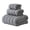 Gray, variant on Towel Set Towel Set 3PC Super Soft Quick Dry Bath Towel Hand Towel Face Towel Super Absorbent Microfiber Towels for Bathroom Bath Towel Set