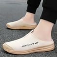 thumbnail image 2 of Men's Shoes New Summer Slippers Lightweight Casual Shoes Soft Bottom Half Toe A Stirrup Shoes Male Mens Shoe, 2 of 8