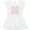 AA-White, variant on Inktastic My Mom is a Survivor Breast Cancer Awareness Girls Toddler Dress